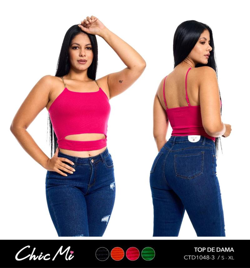 Blusa de tirantes